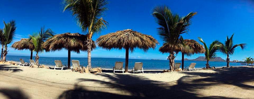Playa ubicada en el municipio de Montecristi. 