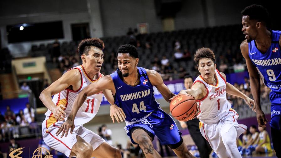 Dominicana vence a China en el Atlas Challenge, previo a la Copa Mundial de Baloncesto 