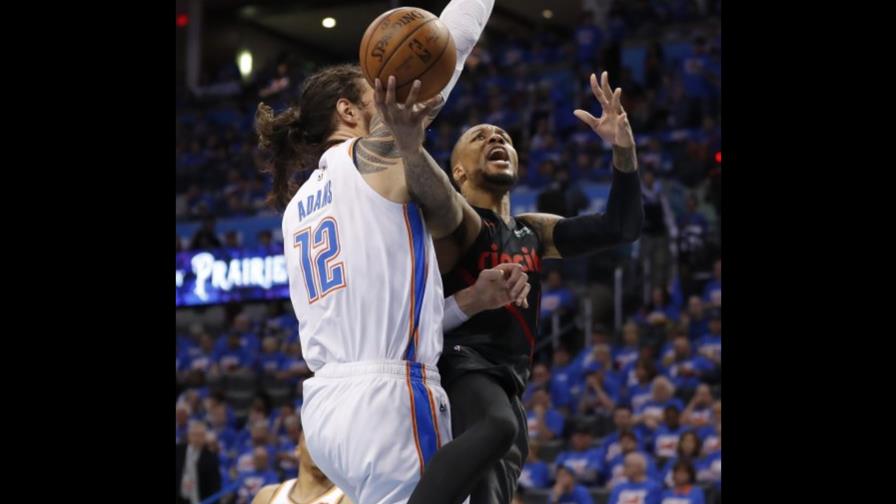 Damian Lillard inspira a Portland, que lidera su serie con Thunder