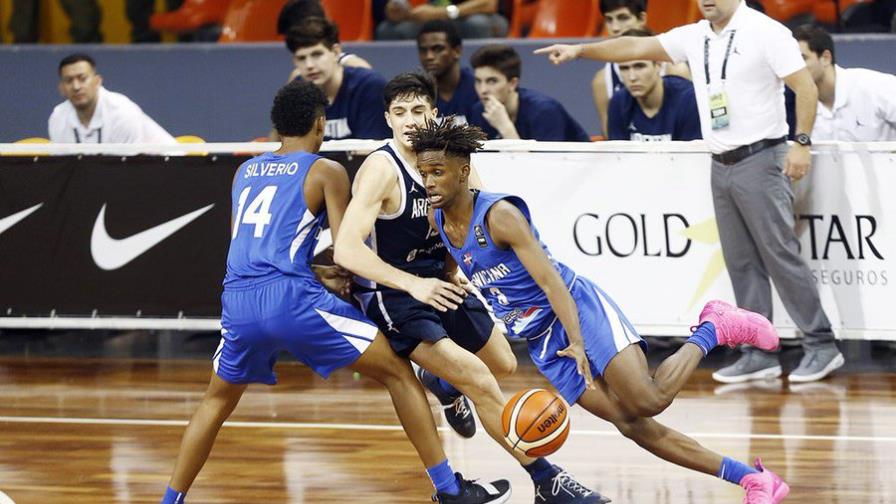 Jean Montero anota 42 puntos en victoria de RD ante Argentina en Premundial U-16 