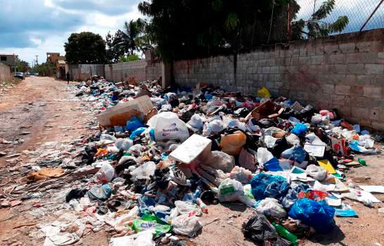 Otra de la calle tenia esta semana este cúmulo de residuos.