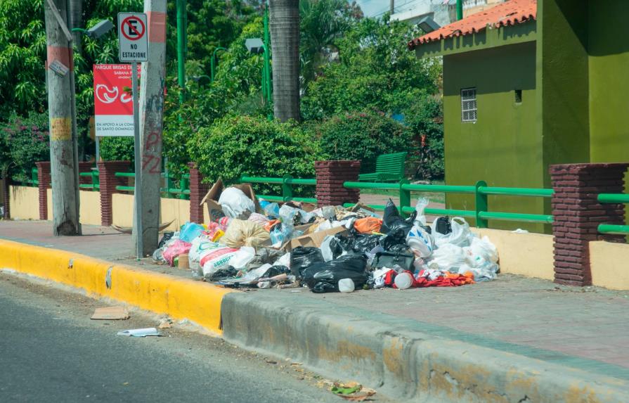 Aumenta cúmulo de basura en el Gran Santo Domingo