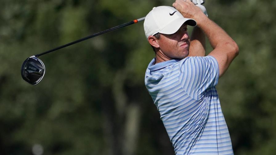 McIlroy, Cantlay lideran en Olympia Fields; únicos bajo par McIlroy, Cantlay lideran en Olympia Fields; únicos bajo par
