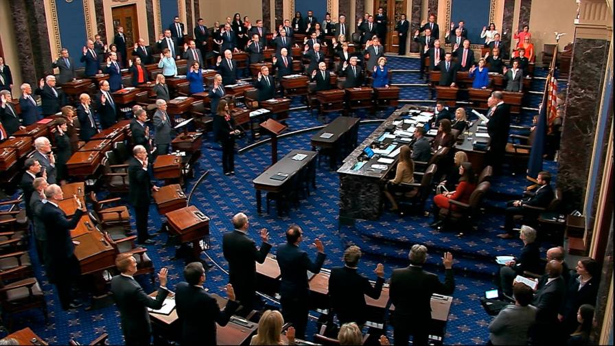 Lo que tienen prohibido hacer los senadores durante juicio a Trump