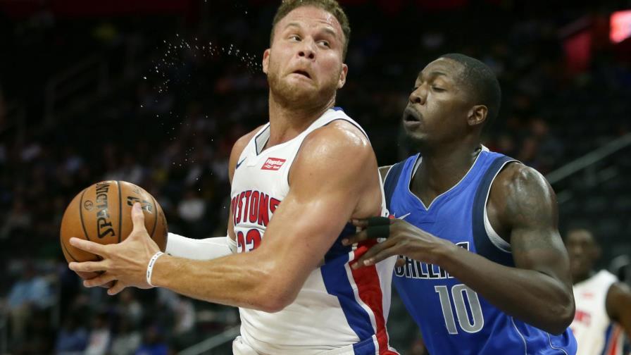 Pistons jugarán sin Griffin en comienzo de la campaña