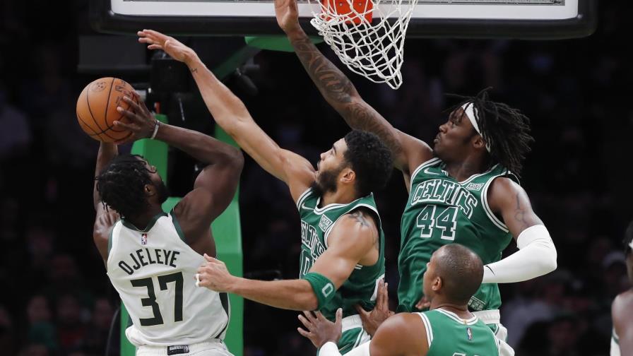 Celtics derrotan a Bucks carentes de Giannis