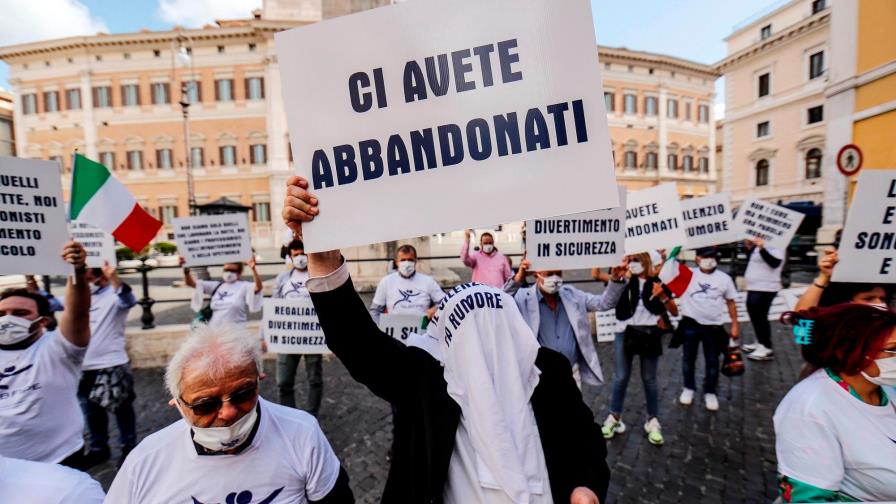 Italia suma 26 muertos y 303 nuevos casos con coronavirus en últimas 24 horas