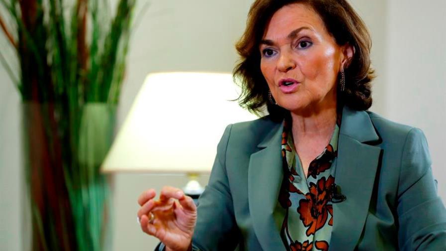La vicepresidenta del Gobierno español, positivo por coronavirus La vicepresidenta del Gobierno español, positivo por coronavirus