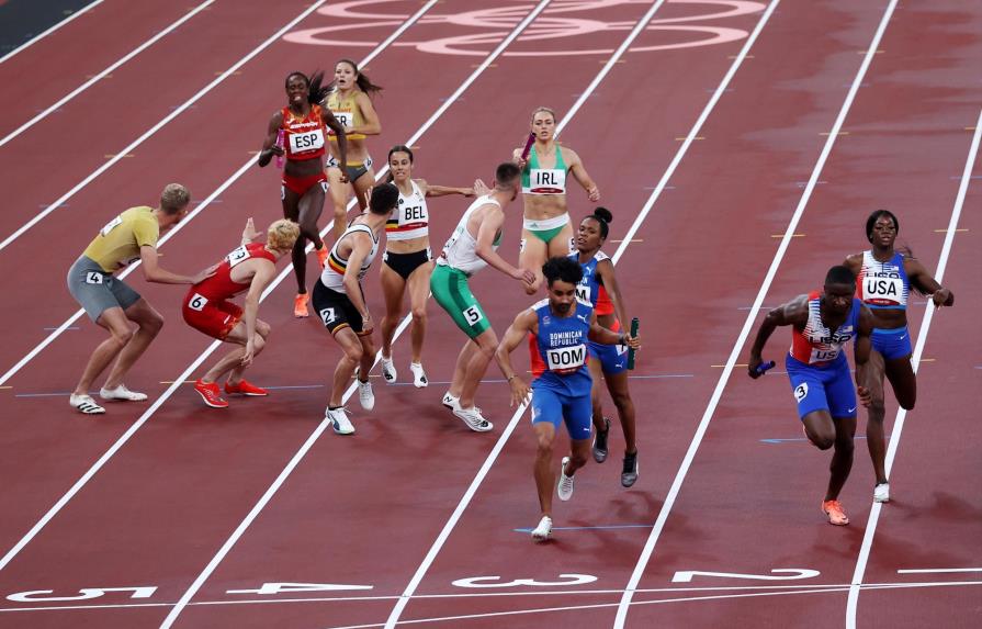 Dominicana gana apelación en atletismo y avanza a la final del relevo 4x400 en Tokio 2020