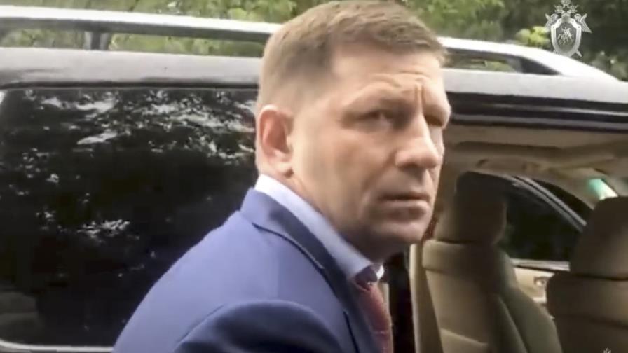 Arrestan en Rusia a gobernador implicado en asesinatos