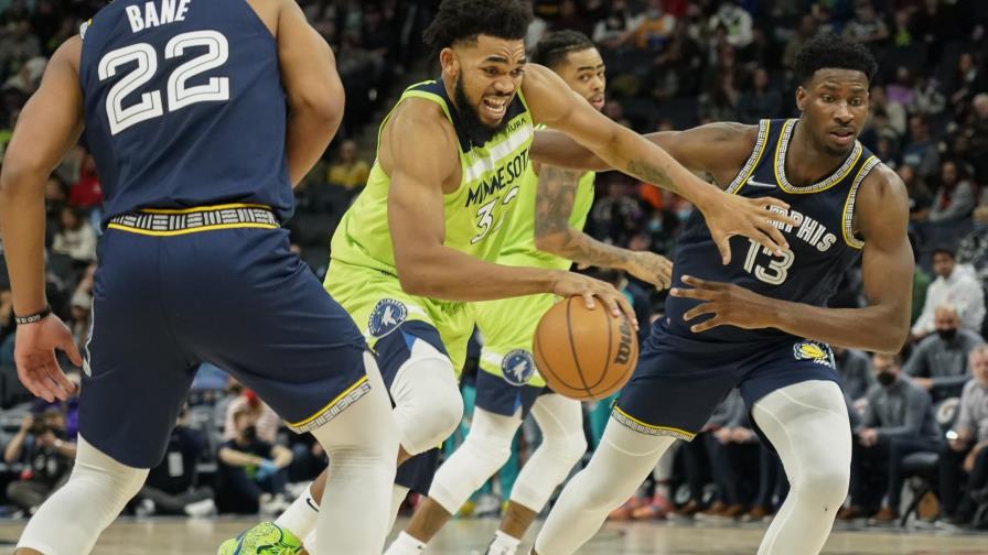 Wolves trituran 138-95 a Grizzlies Wolves trituran 138-95 a Grizzlies