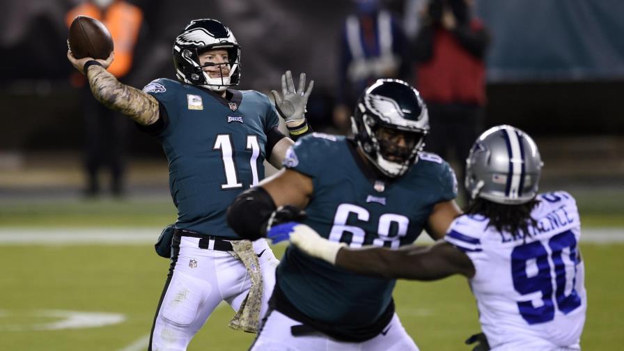 Eagles vencen a Cowboys, se afianzan en cima divisional