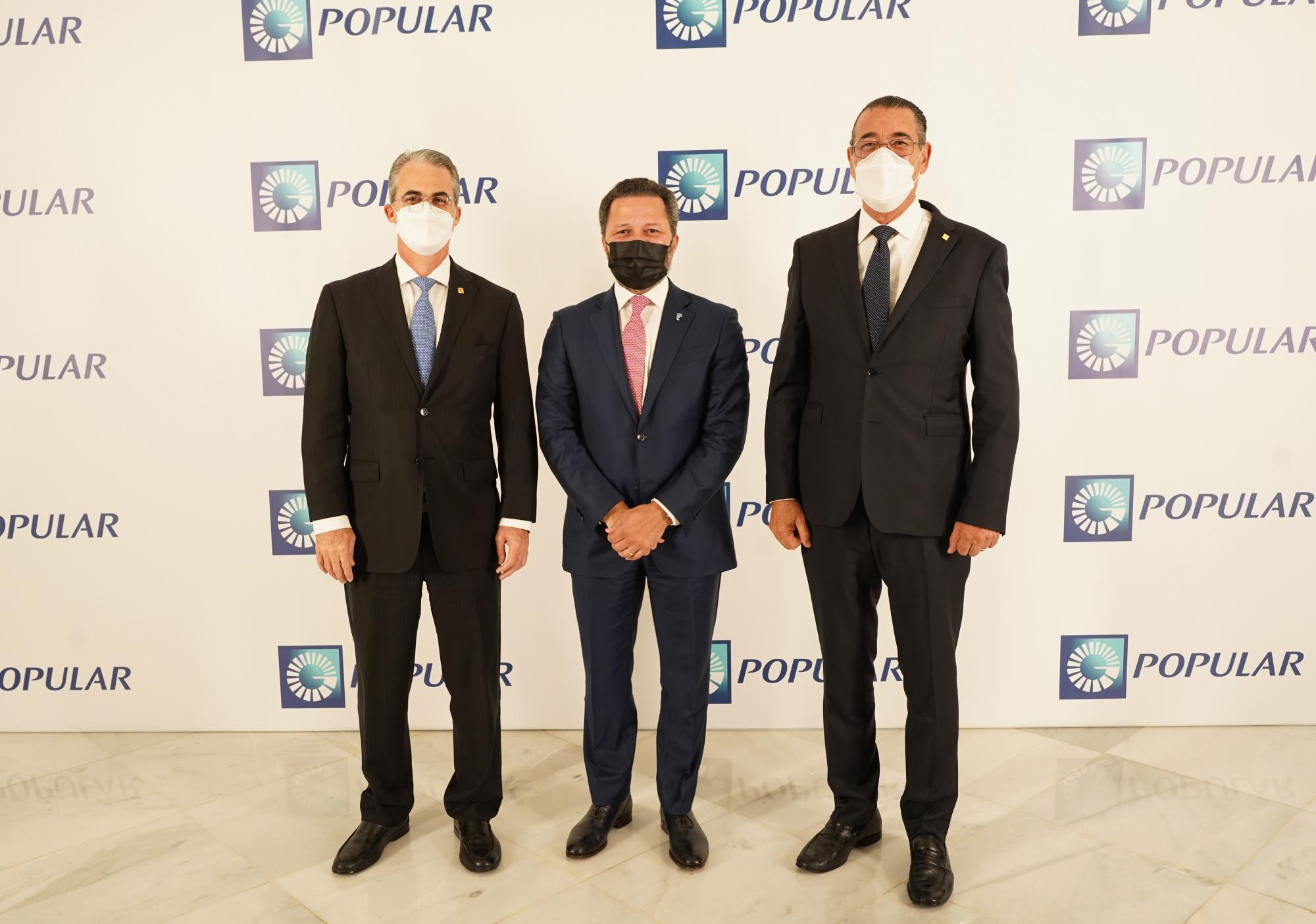  René Grullón, Eduardo Cruz y Juan Manuel Martín de Oliva.