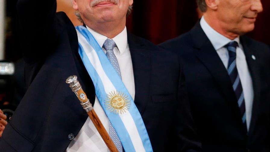 Alberto Fernández jura como presidente de Argentina