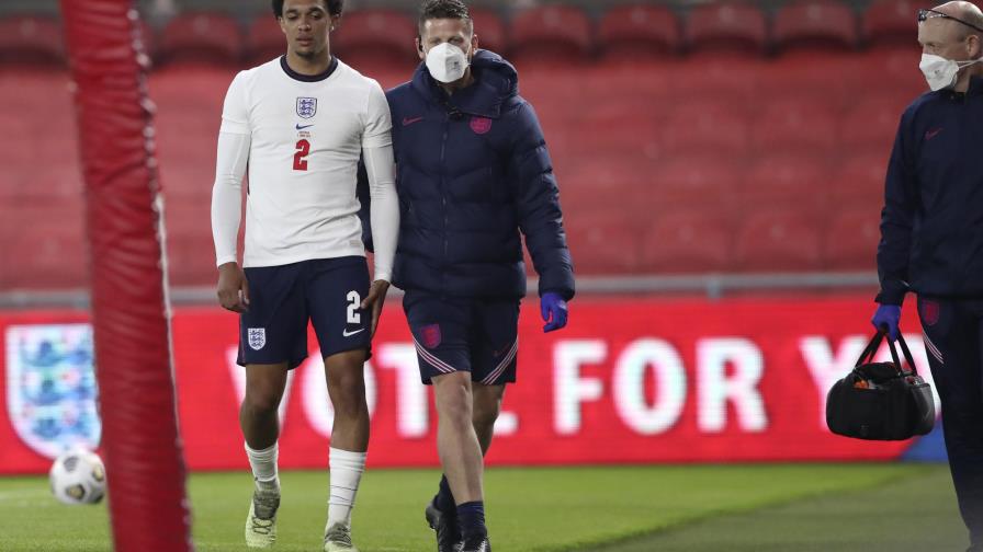 Euro: Inglaterra da de baja al zaguero Alexander-Arnold Euro: Inglaterra da de baja al zaguero Alexander-Arnold
