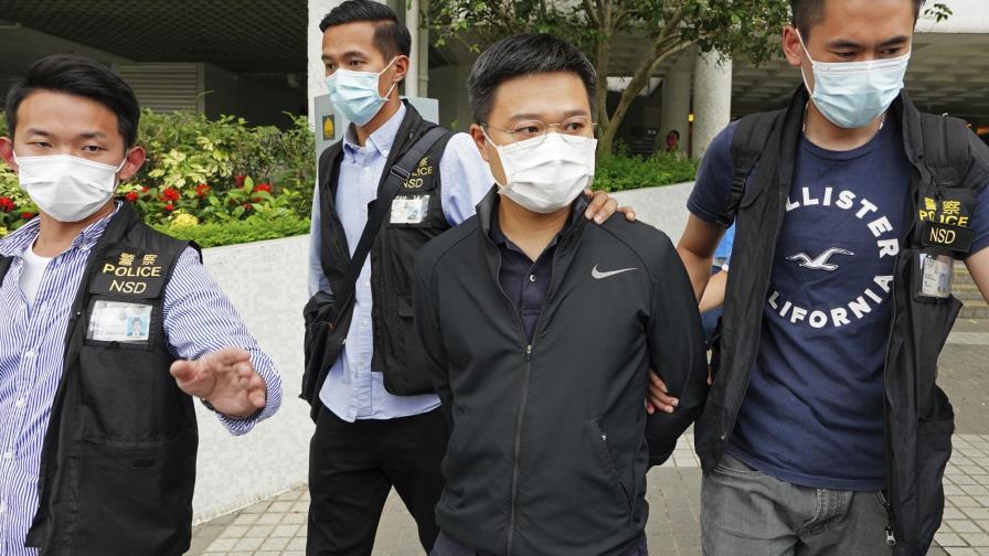 Hong Kong arresta a editores de diario por ley de seguridad Hong Kong arresta a editores de diario por ley de seguridad