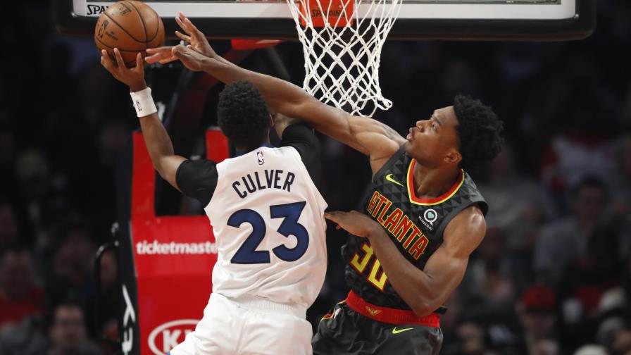 Towns y Wiggins comandan triunfo de Timberwolves sobre Hawks