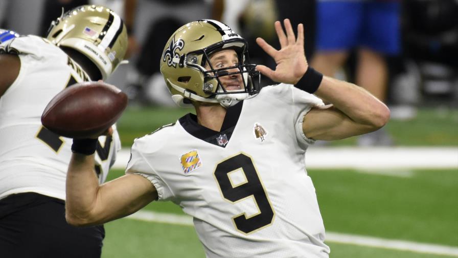 Los Saints anotan 5 TDs en fila y vencen 35-29 a Lions