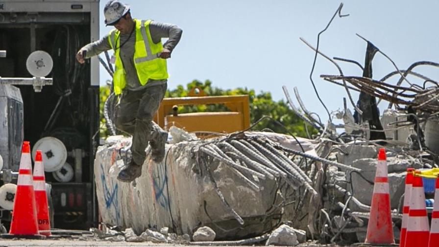 Ingeniero: Sitio de edificio derruido en Miami es inseguro