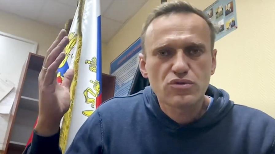 Rusia rechaza pedidos de liberar a Navalny