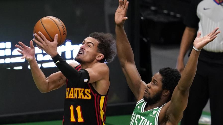 Hawks vencen a Celtics, ponen fin a racha de cuatro derrotas