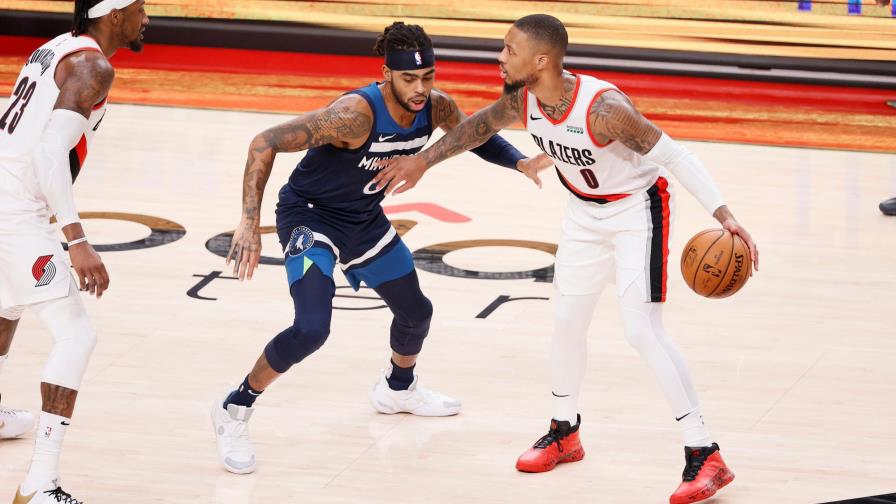 Damiam Lillard encesta 39 y Blazers arrollan a Timberwolves