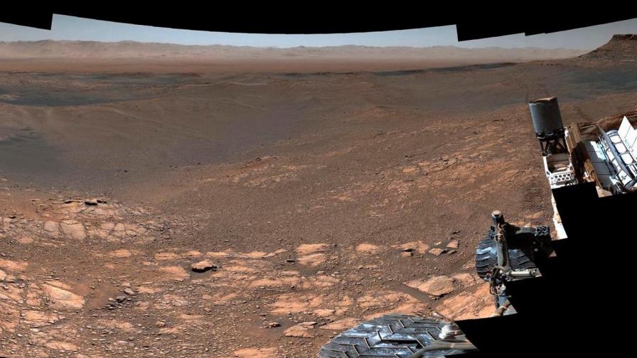 Curiosity muestra una panorámica de Marte con 1800 millones de píxeles Curiosity muestra una panorámica de Marte con 1800 millones de píxeles