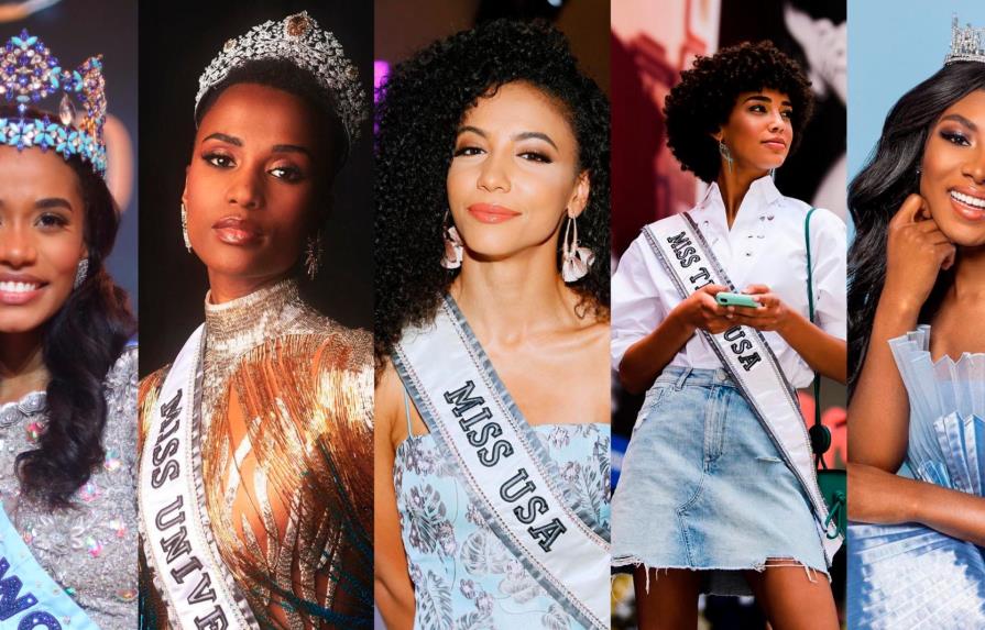 ¡Por primera vez! Las ganadoras de los principales concursos de belleza son mujeres negras