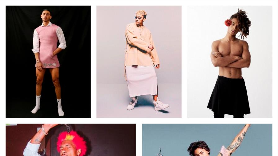 ¿Masculinidad amenazada? Hombres famosos que llevan con orgullo las faldas