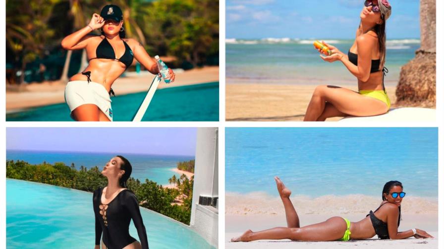 Las famosas disfrutan sus días playeros en Semana Santa