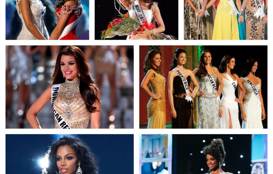 Los años en los que las dominicanas han avanzado en Miss Universo 