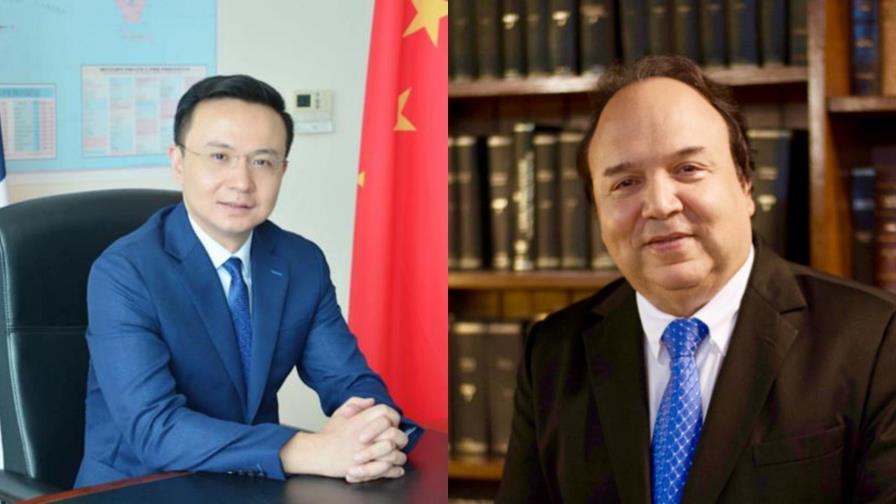 El altercado entre el embajador de China en RD y Vinicio Castillo