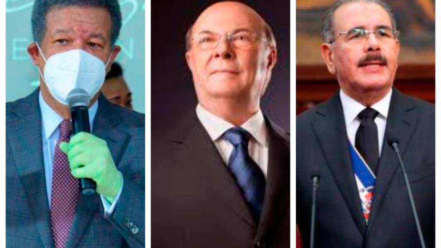 Danilo, Leonel e Hipólito: tres expresidentes muy activos