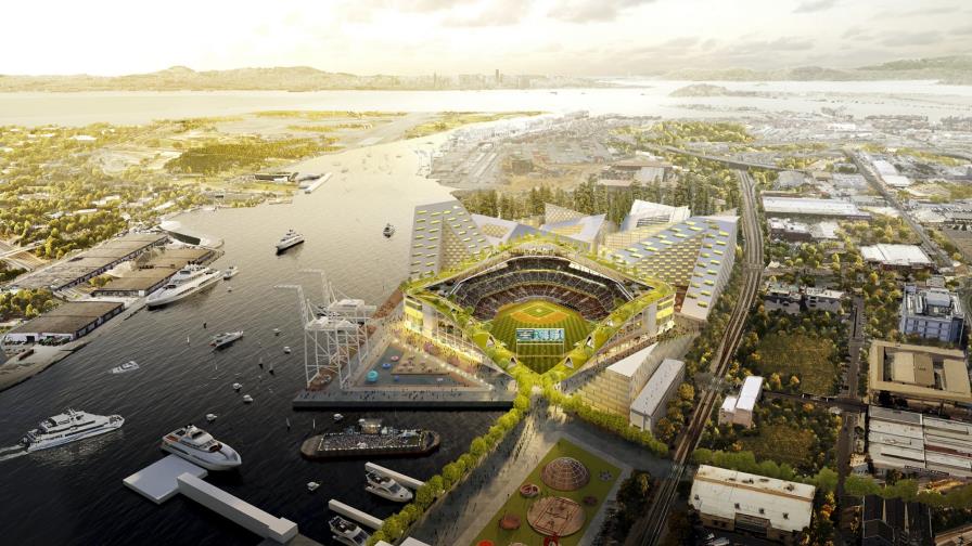 Los Atléticos de Oakland anuncian sede para su nuevo estadio