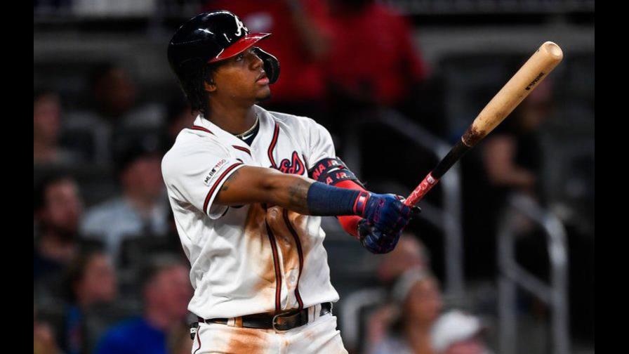 Ronald Acuña Jr dispara jonrón y Bravos blanquea a Marlins Ronald Acuña Jr dispara jonrón y Bravos blanquea a Marlins