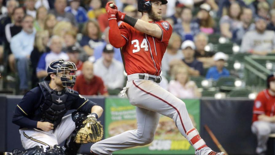 Nacionales le hicieron una oferta multianual a Bryce Harper