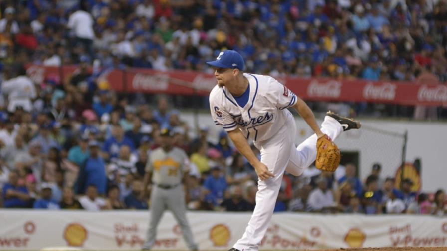 Tigres consiguen su tercer triunfo en línea ante las Águilas Cibaeñas