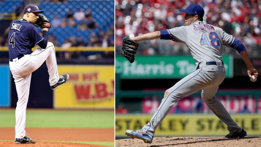 Blake Snell y Jacob deGrom ganan los premios Cy Young 2018