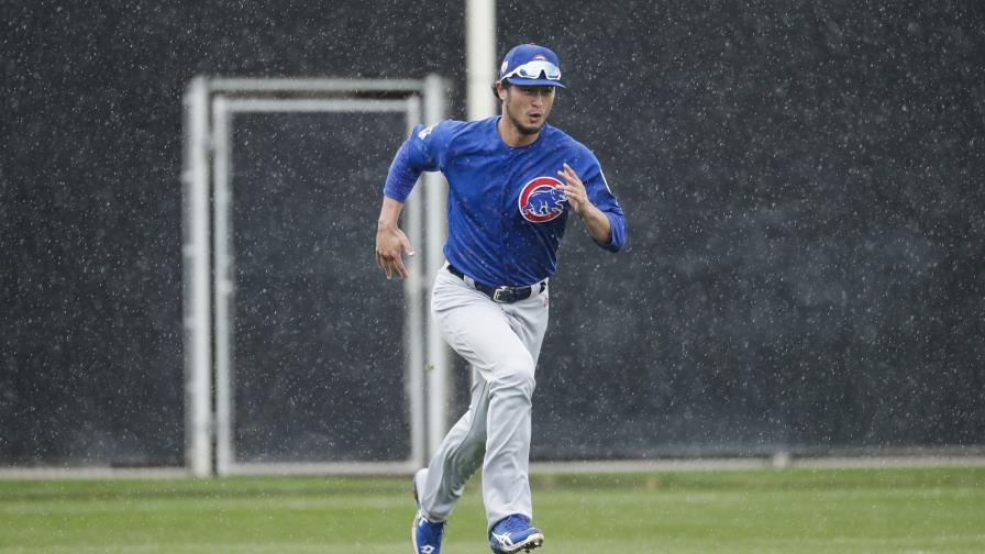 Yu Darvish, descontrolado pero no preocupado