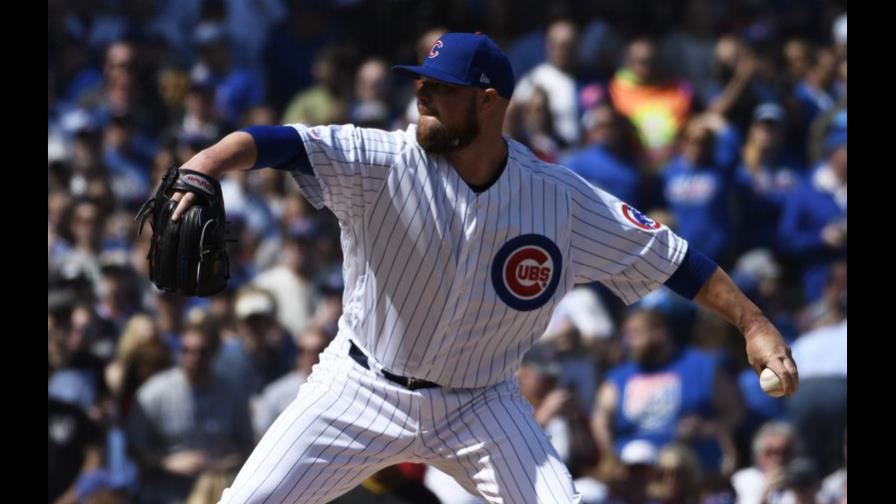 Los Cachorros de Chicago colocan a Jon Lester en lista de lesionados