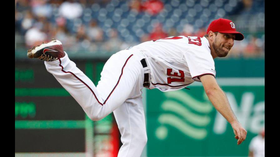 En tibio regreso de Max Scherzer, Nacionales caen ante Rockies