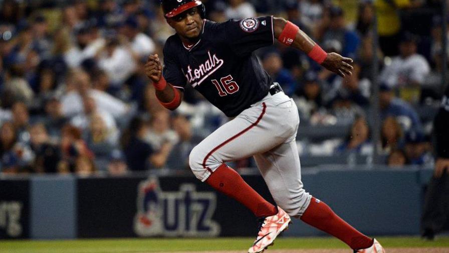 Víctor Robles no jugará en partido tres de la Serie Divisional por lesión 