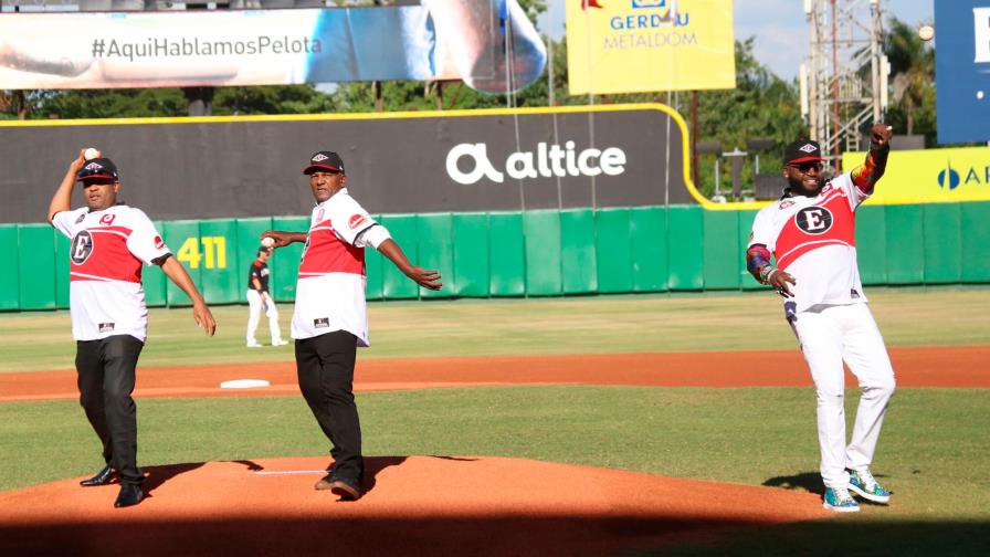 El Escogido exalta números de Ortiz, Pérez y Moreno a Galería de la Fama