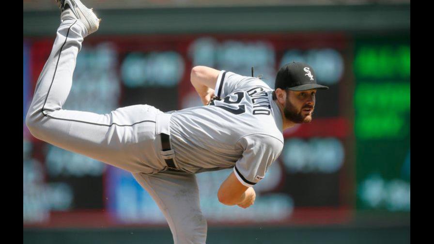 Lucas Giolito lanza blanqueada ante Mellizos