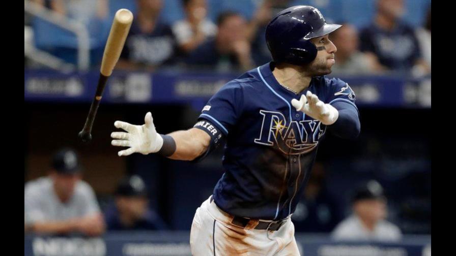 Rays se rebelan en el noveno, vencen a Marineros