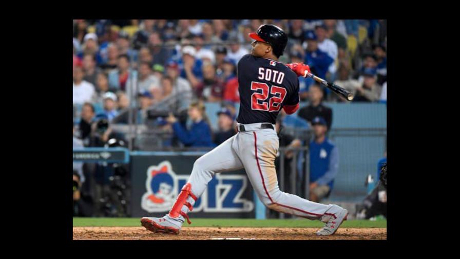 Juan Soto, el prodigio dominicano que lleva a los Nacionales a Serie de Campeonato