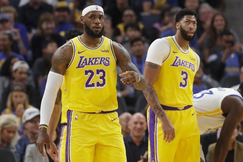 Anthony Davis y LeBron James comienzan su sociedad en Lakers