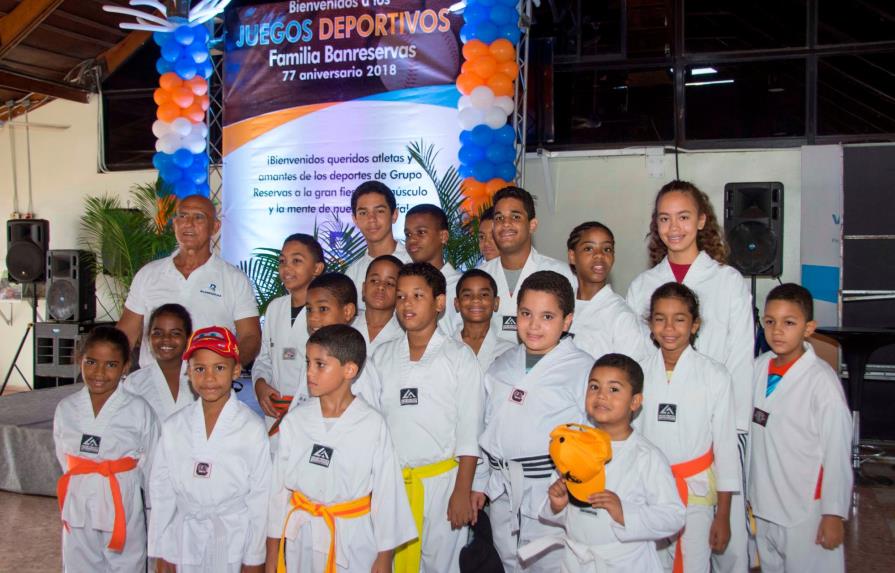 1,200 atletas en diez disciplinas participan en Juegos Deportivos de Banreservas