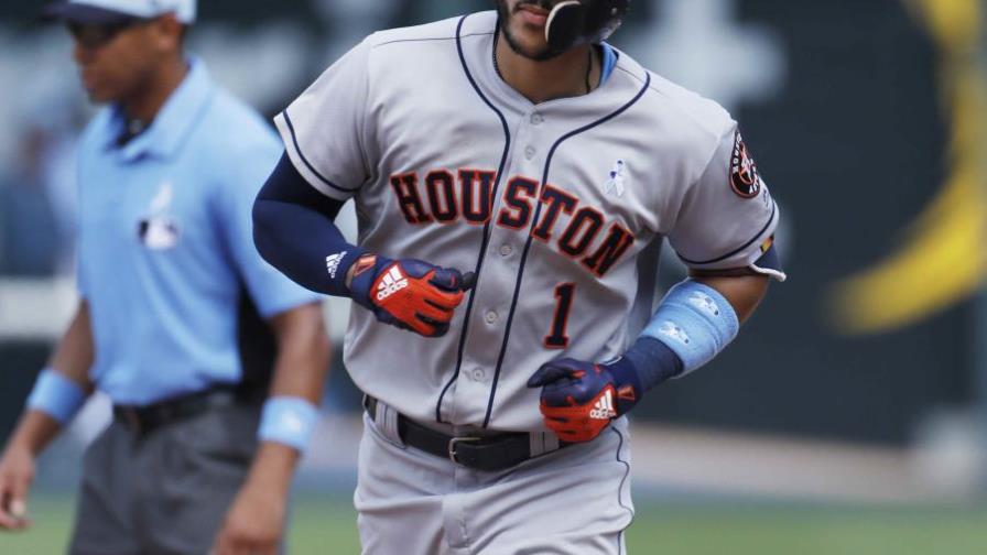 Lesión de Carlos Correa que lo sacó de la alineación de los Astros