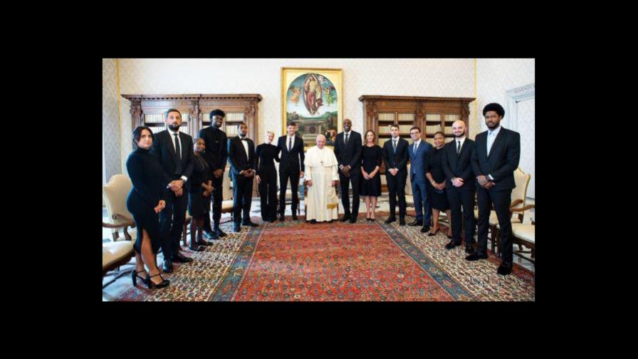 El papa recibe a jugadores NBA para conocer sus iniciativas de justicia social